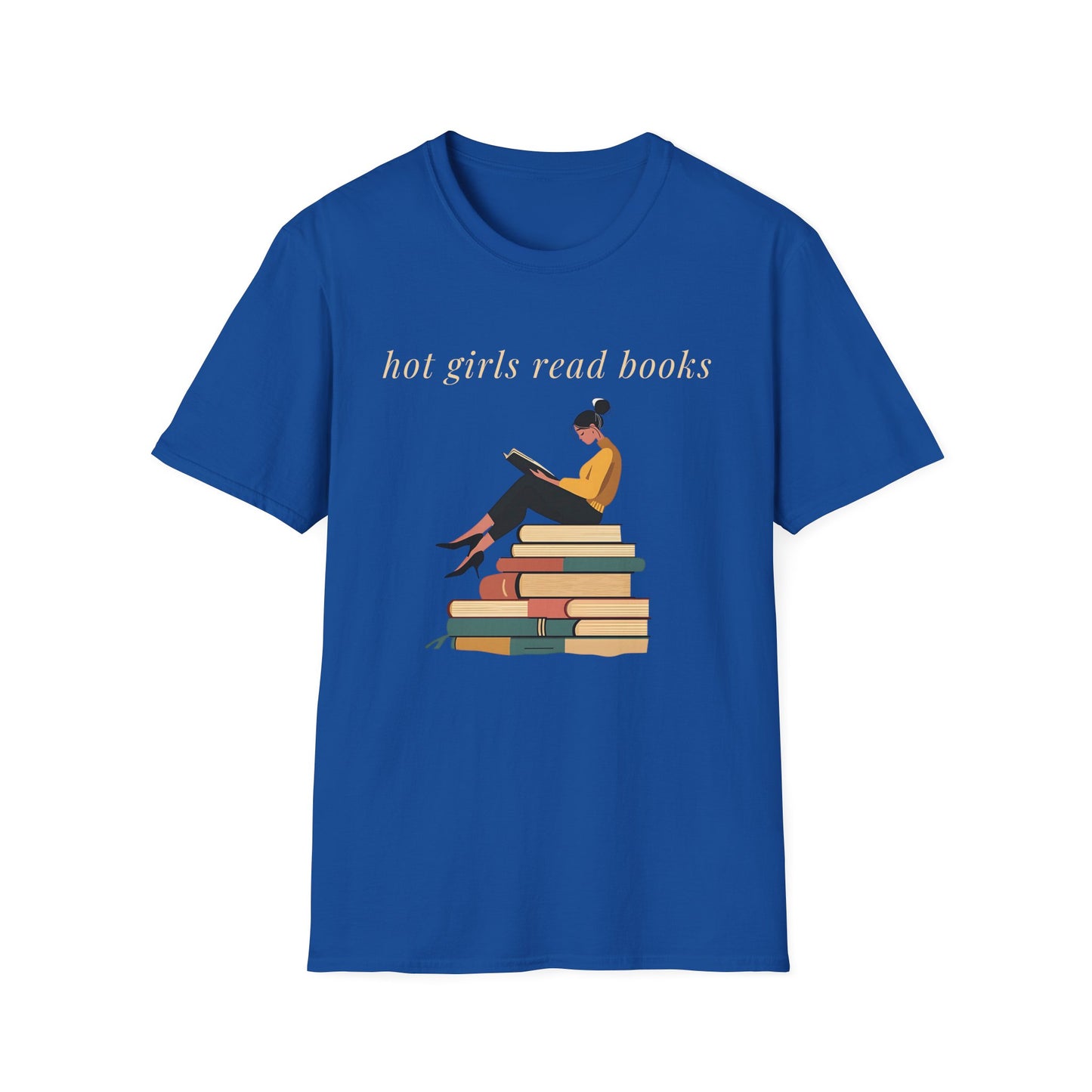 Hot Girls Read Books T-shirt