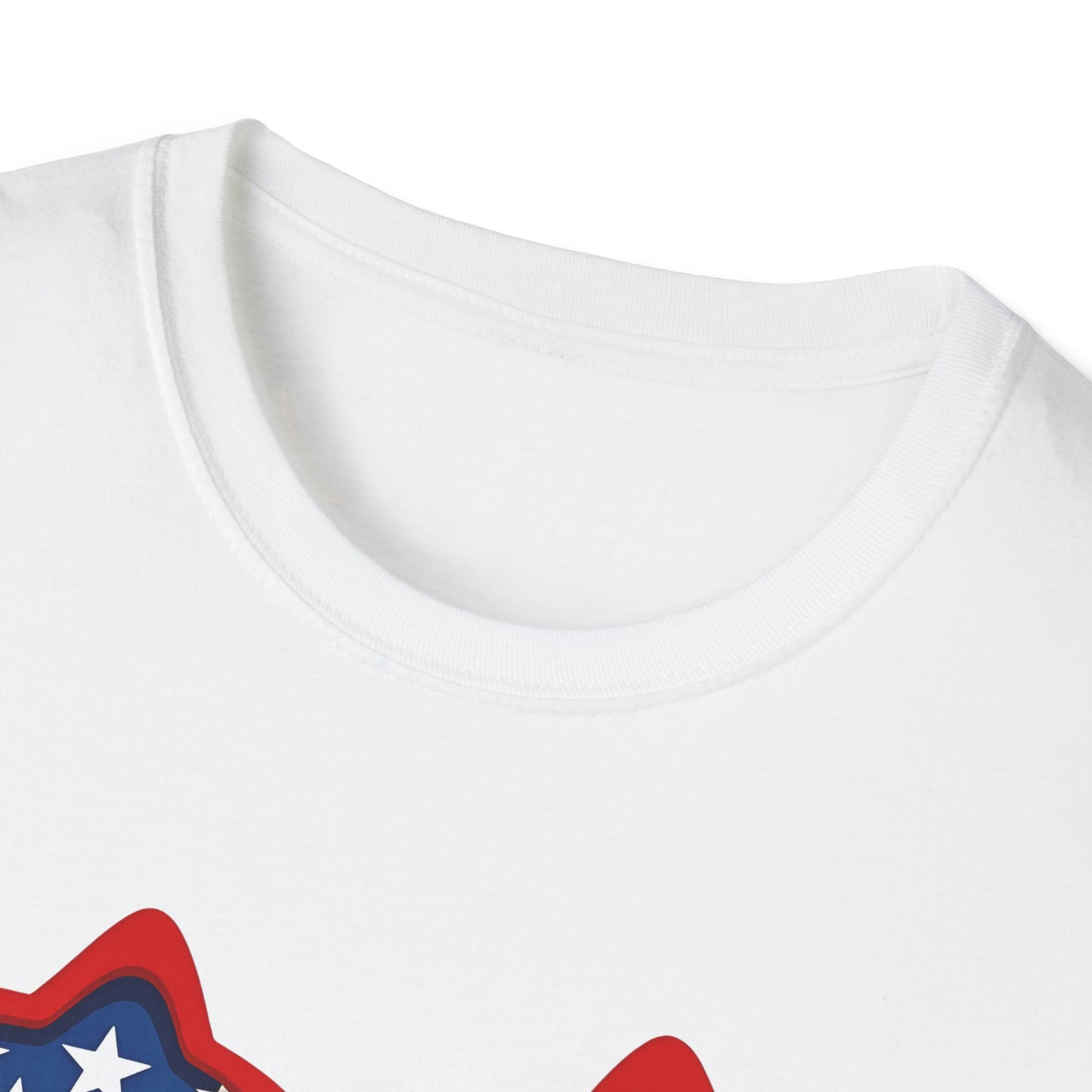 American Flag Smiley T-Shirt