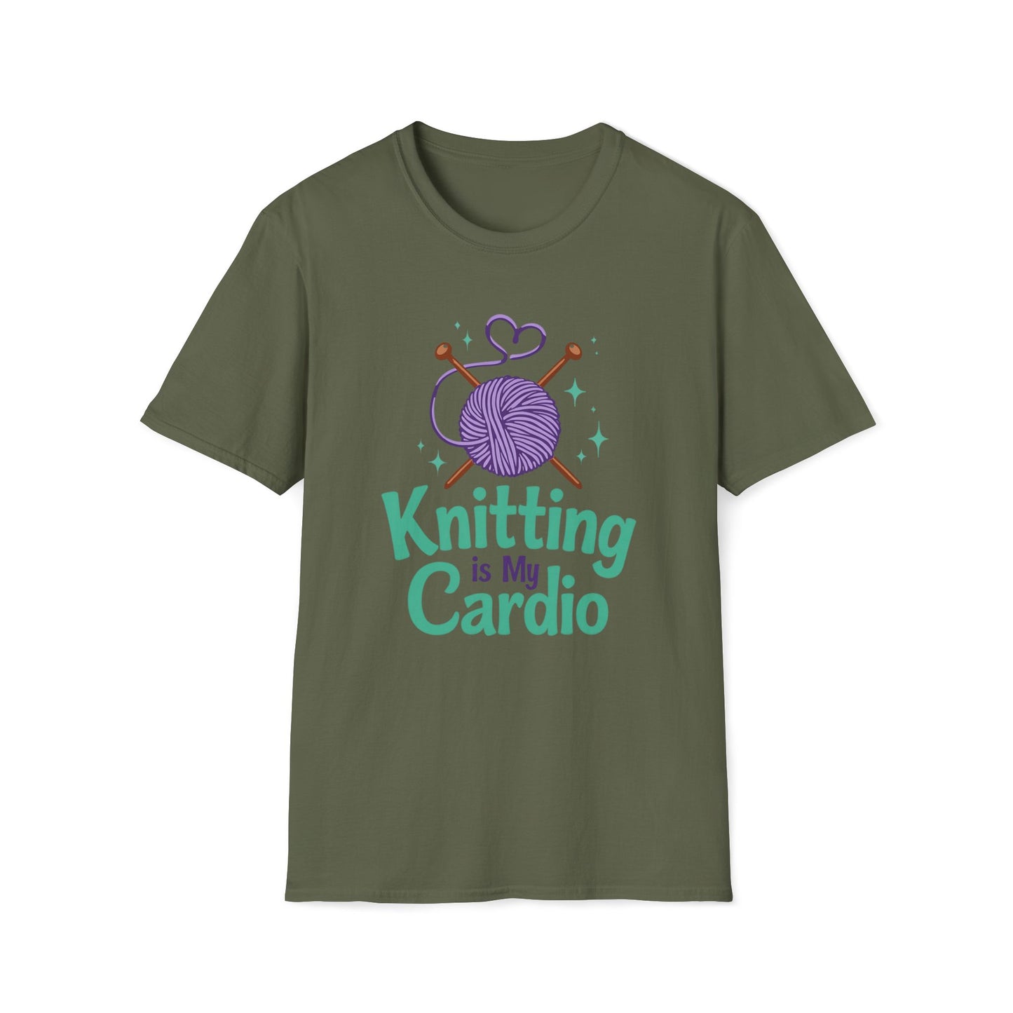 Knitting is My Cardio T-shirt