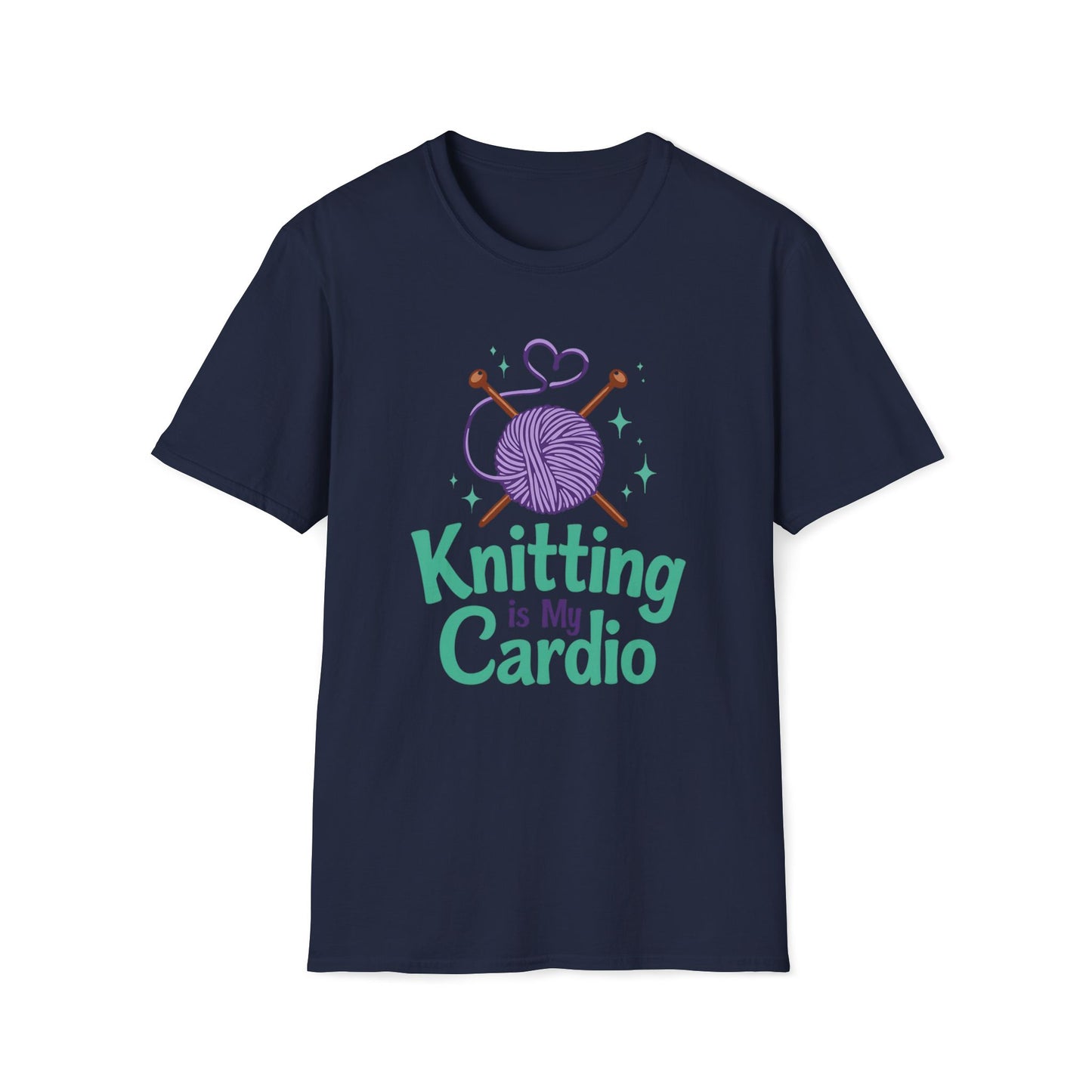 Knitting is My Cardio T-shirt