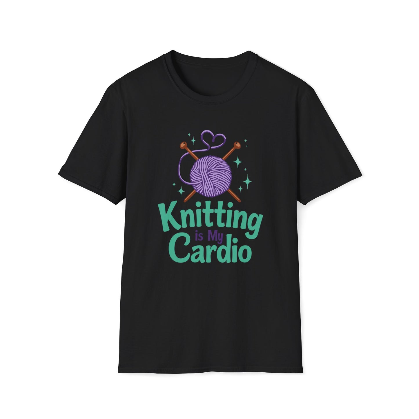 Knitting is My Cardio T-shirt