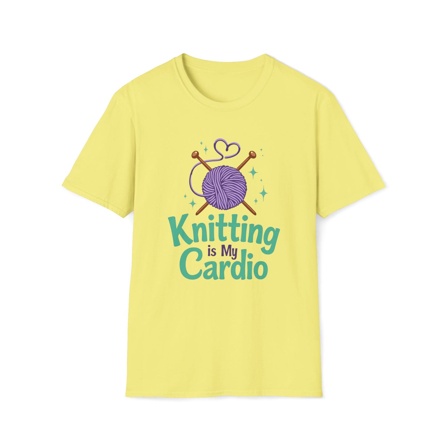 Knitting is My Cardio T-shirt
