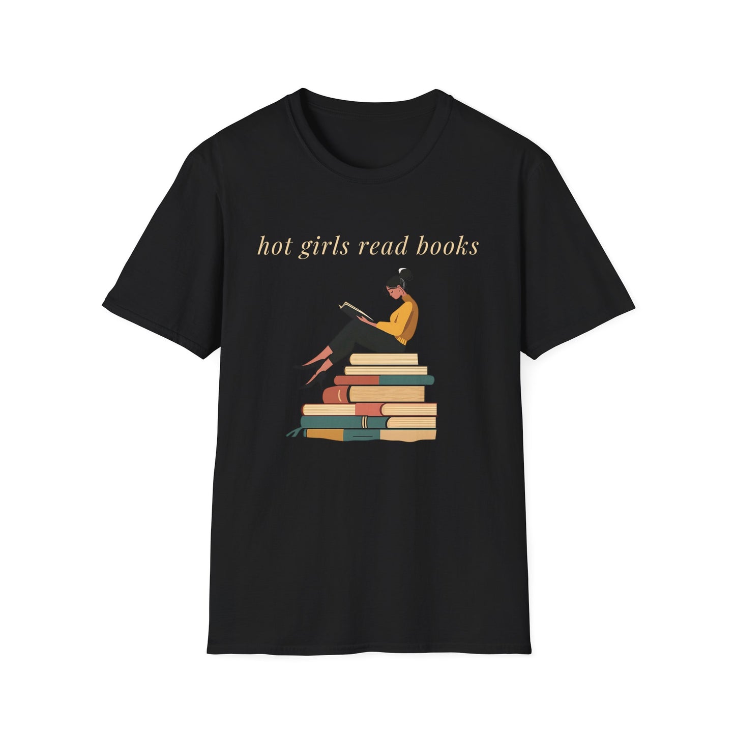 Hot Girls Read Books T-shirt