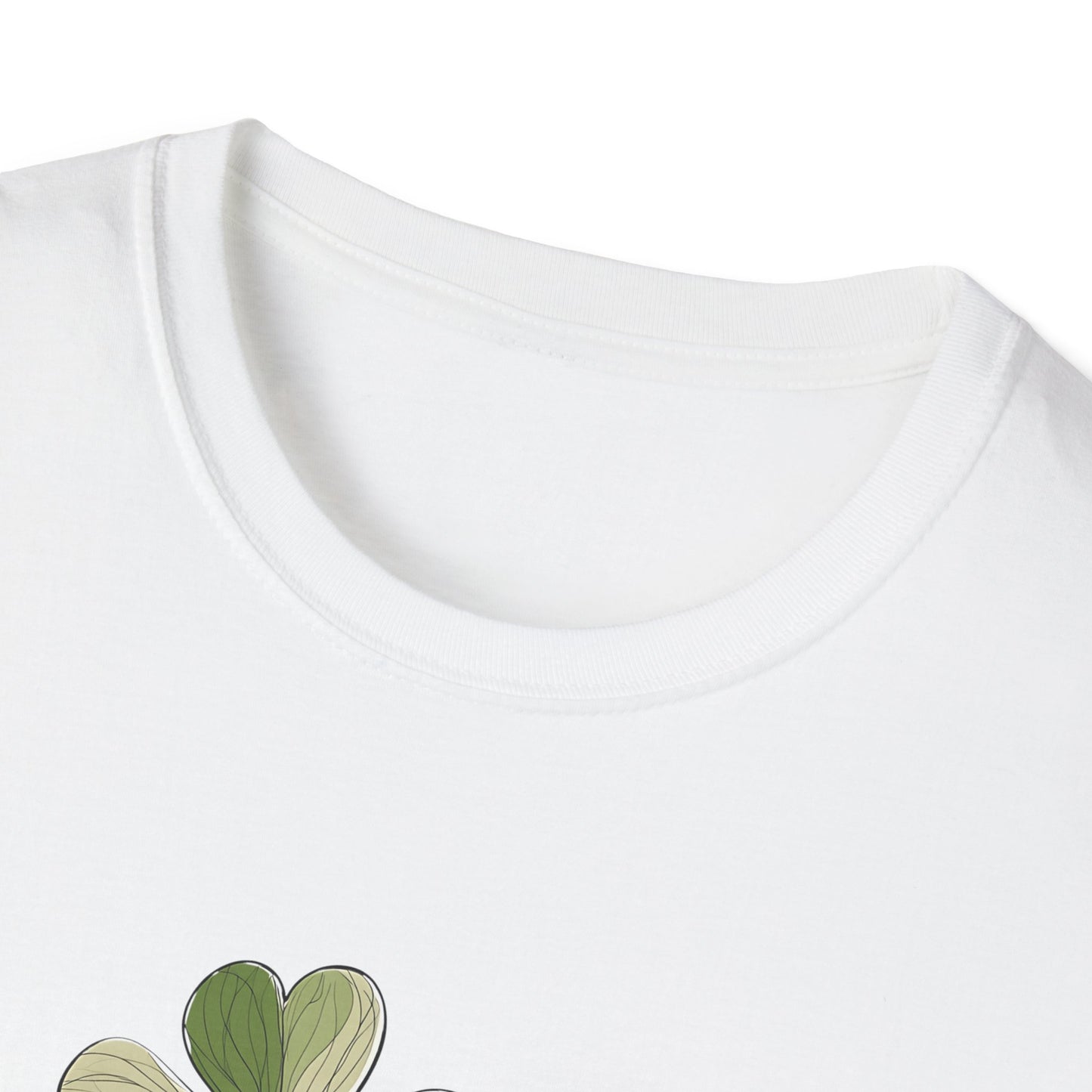Luck Blooms Here T-Shirt