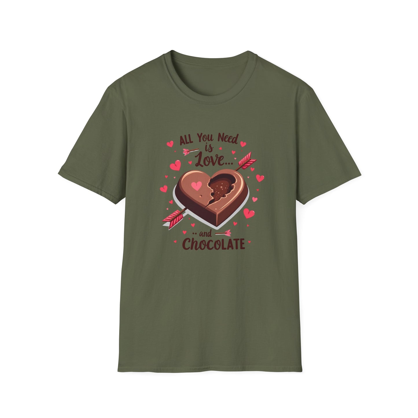 All You Need is Love and Chocolate T-Shirt