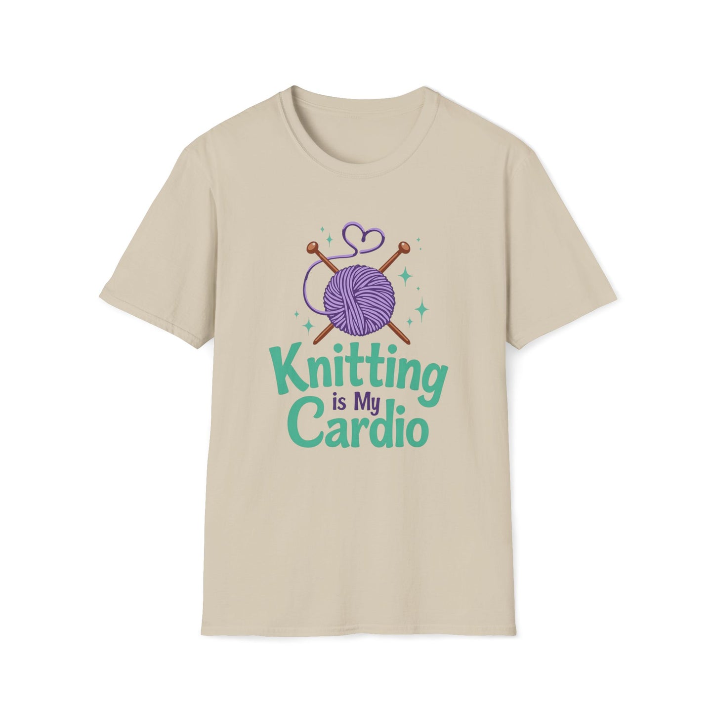 Knitting is My Cardio T-shirt