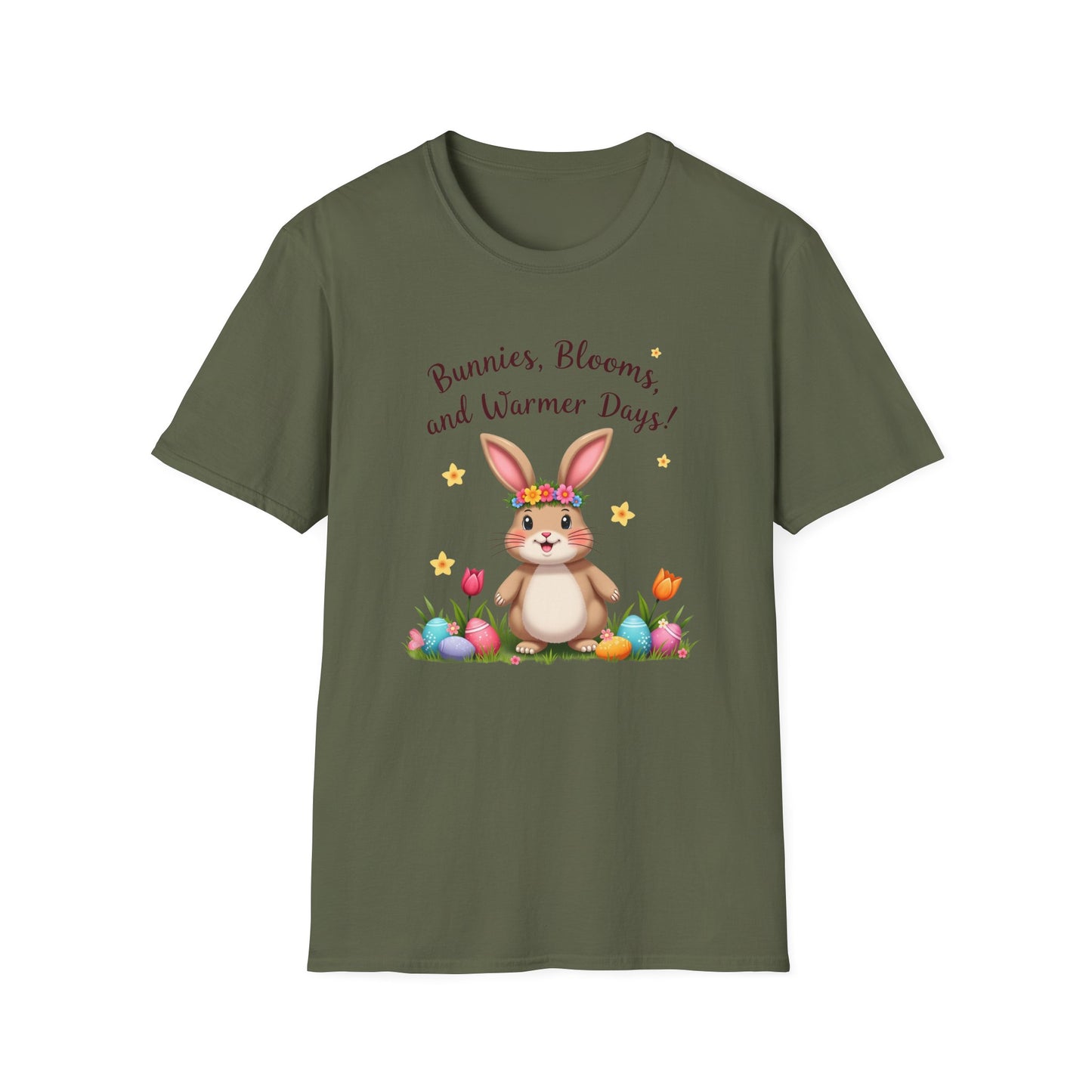 Bunnies, Blooms, Warmer Days T-Shirt