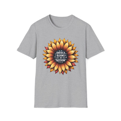America Blooms in Freedom T-Shirt