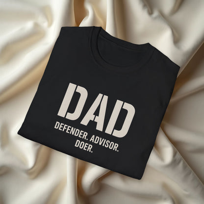 Dad: Defender, Advisor, Doer T-shirt