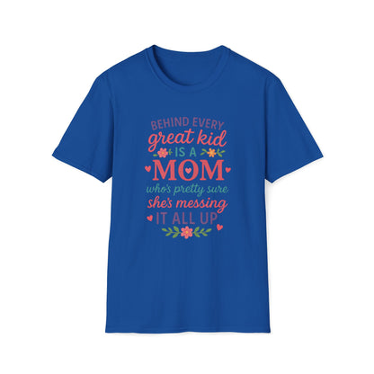 Behind Every Great Kid T-shirt