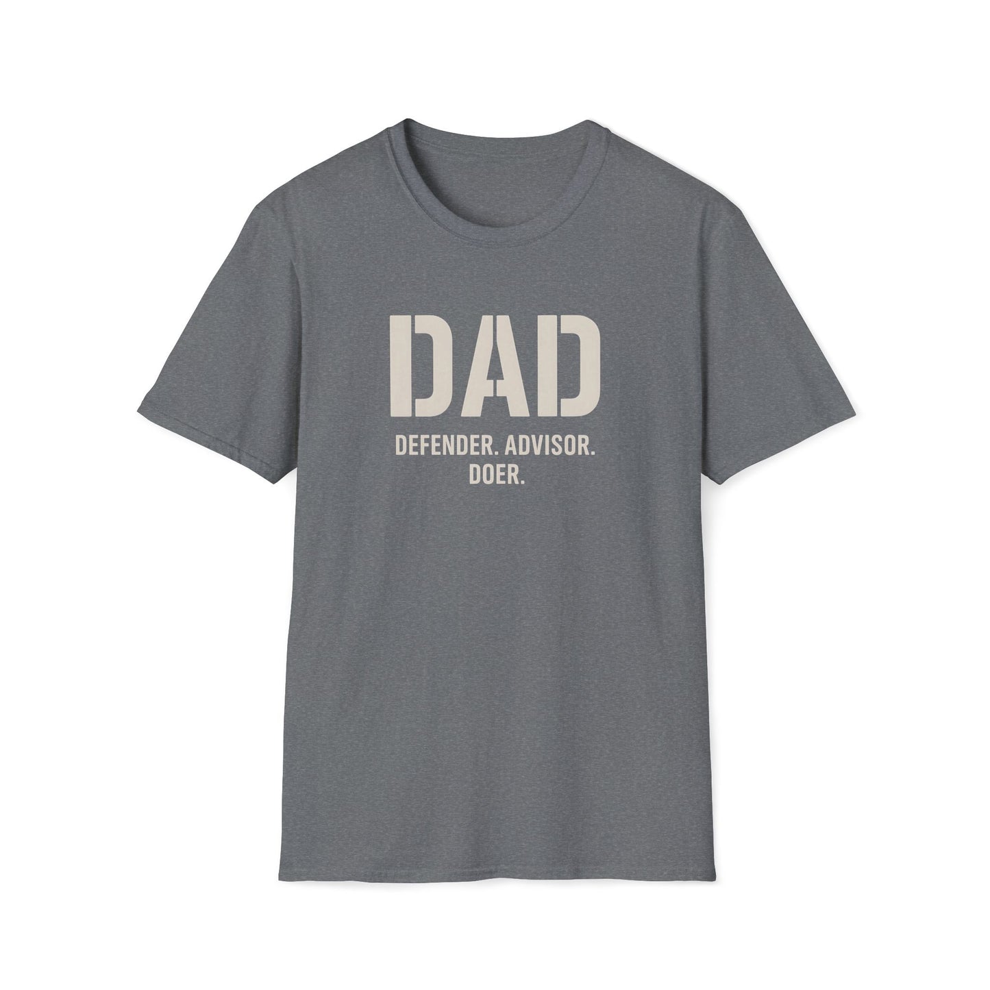 Dad: Defender, Advisor, Doer T-shirt
