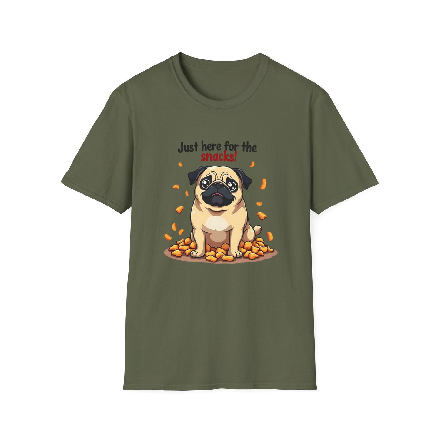 Here For The Snacks T-shirt