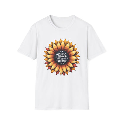 America Blooms in Freedom T-Shirt