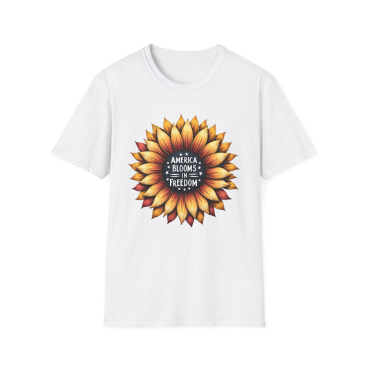 America Blooms in Freedom T-Shirt
