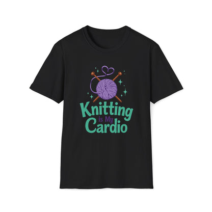 Knitting is My Cardio T-shirt
