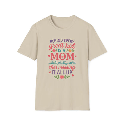 Behind Every Great Kid T-shirt