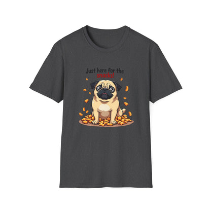 Here For The Snacks T-shirt