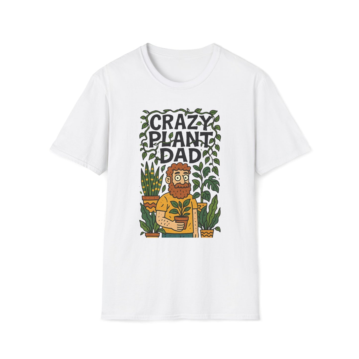 Crazy Plant Dad T-shirt