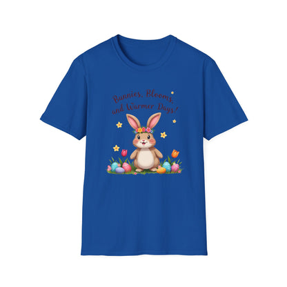 Bunnies, Blooms, Warmer Days T-Shirt