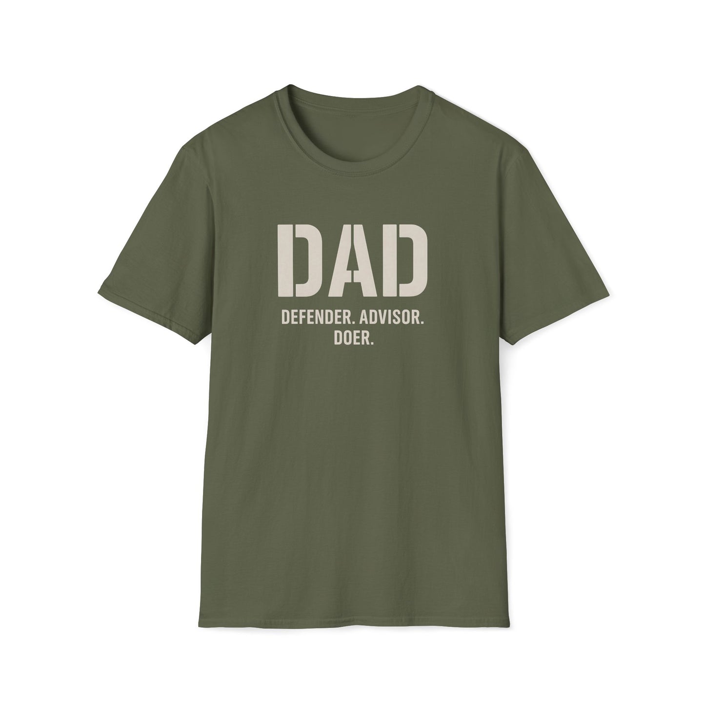 Dad: Defender, Advisor, Doer T-shirt