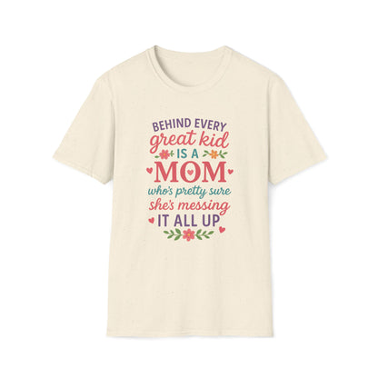 Behind Every Great Kid T-shirt