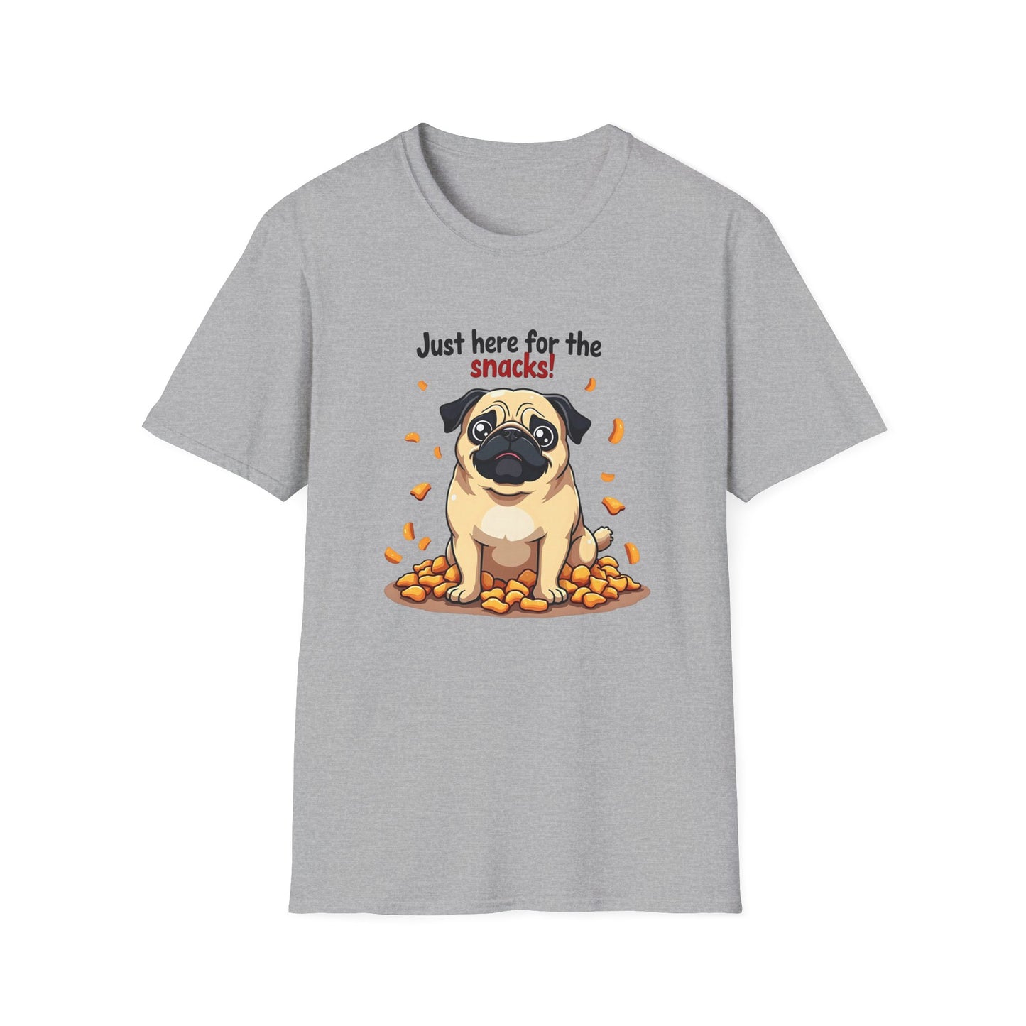Here For The Snacks T-shirt