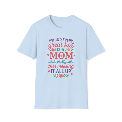 Behind Every Great Kid T-shirt