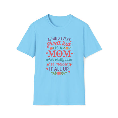 Behind Every Great Kid T-shirt