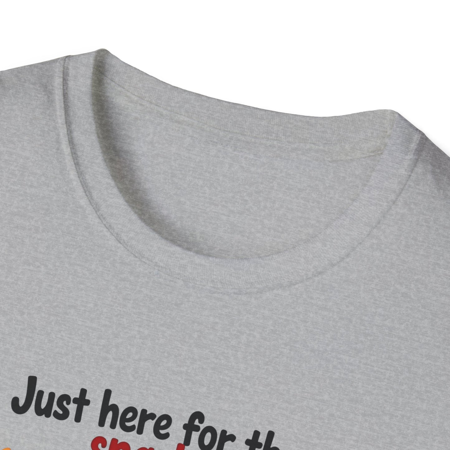 Here For The Snacks T-shirt