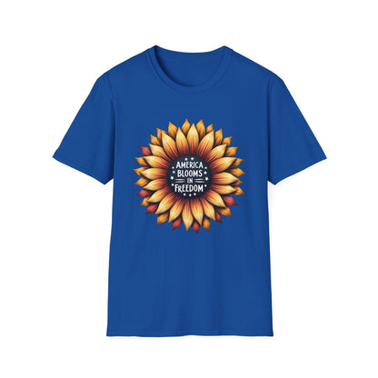 America Blooms in Freedom T-Shirt