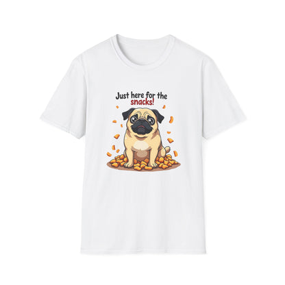 Here For The Snacks T-shirt