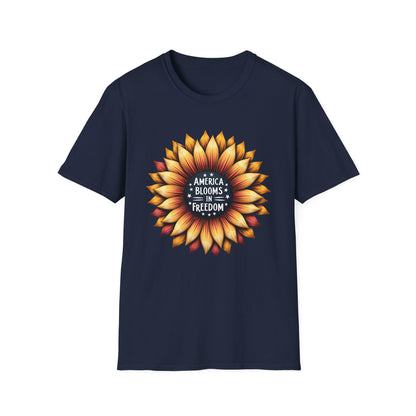 America Blooms in Freedom T-Shirt