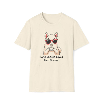 Nana Llama Loves Her Drama T-shirt