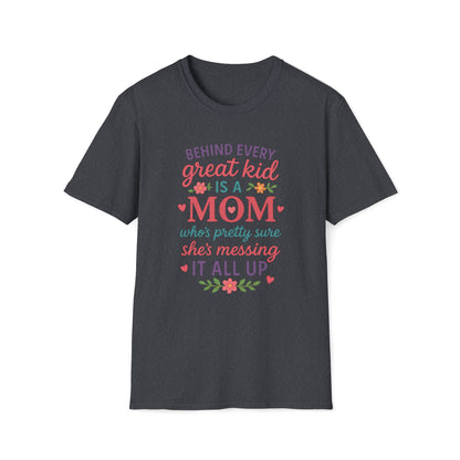 Behind Every Great Kid T-shirt