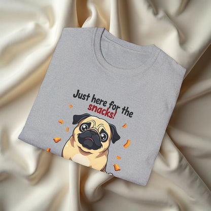Here For The Snacks T-shirt