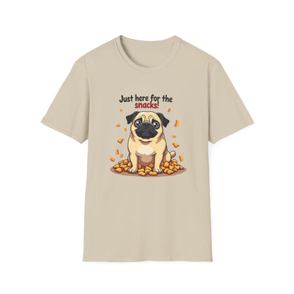 Here For The Snacks T-shirt