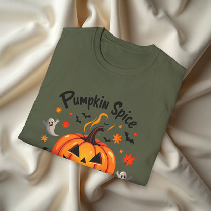 Pumpkin Spice Scary Nights T-Shirt