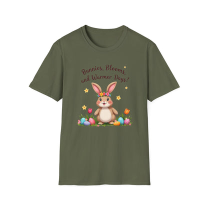 Bunnies, Blooms, Warmer Days T-Shirt