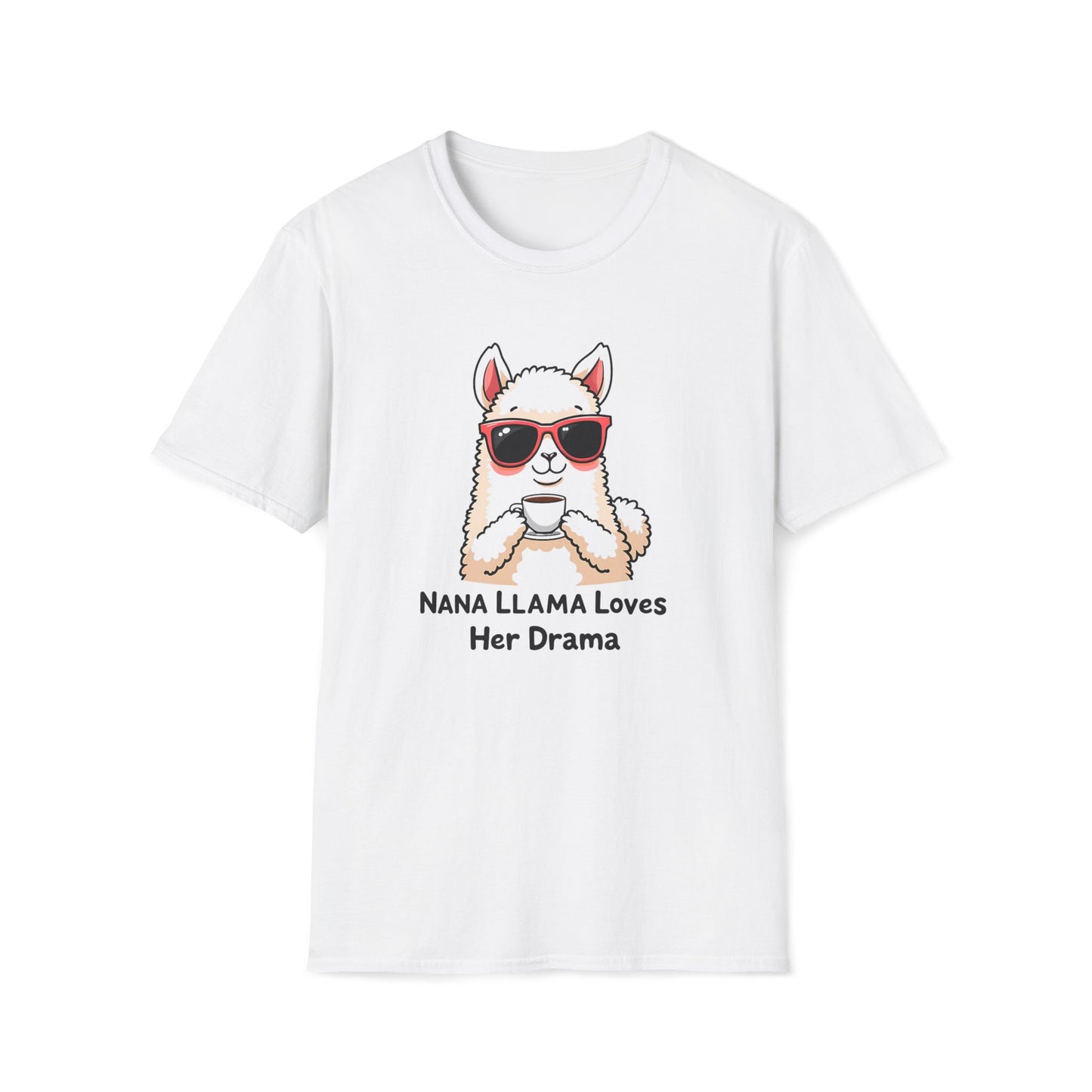 Nana Llama Loves Her Drama T-shirt