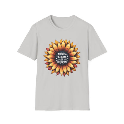 America Blooms in Freedom T-Shirt